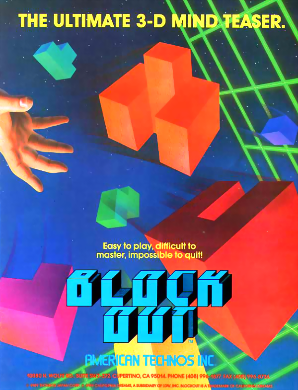 Block Out (set 1) flyer