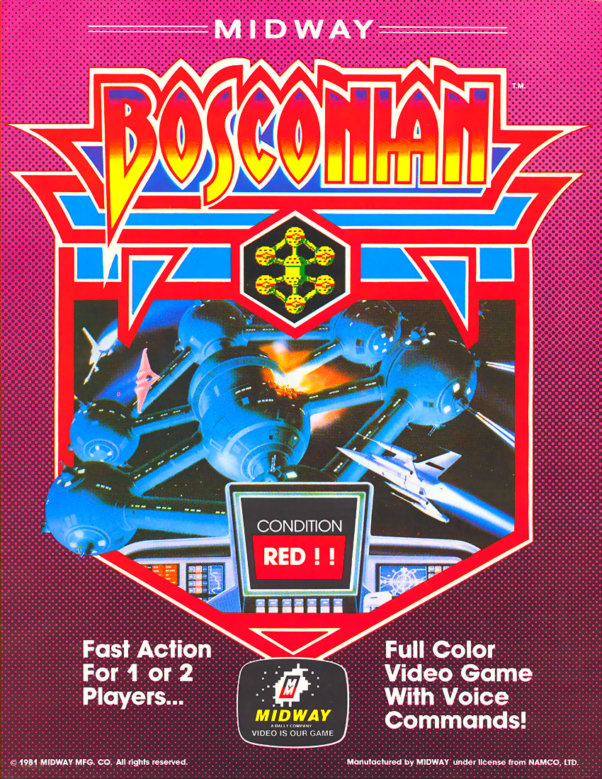 Bosconian (new version) flyer