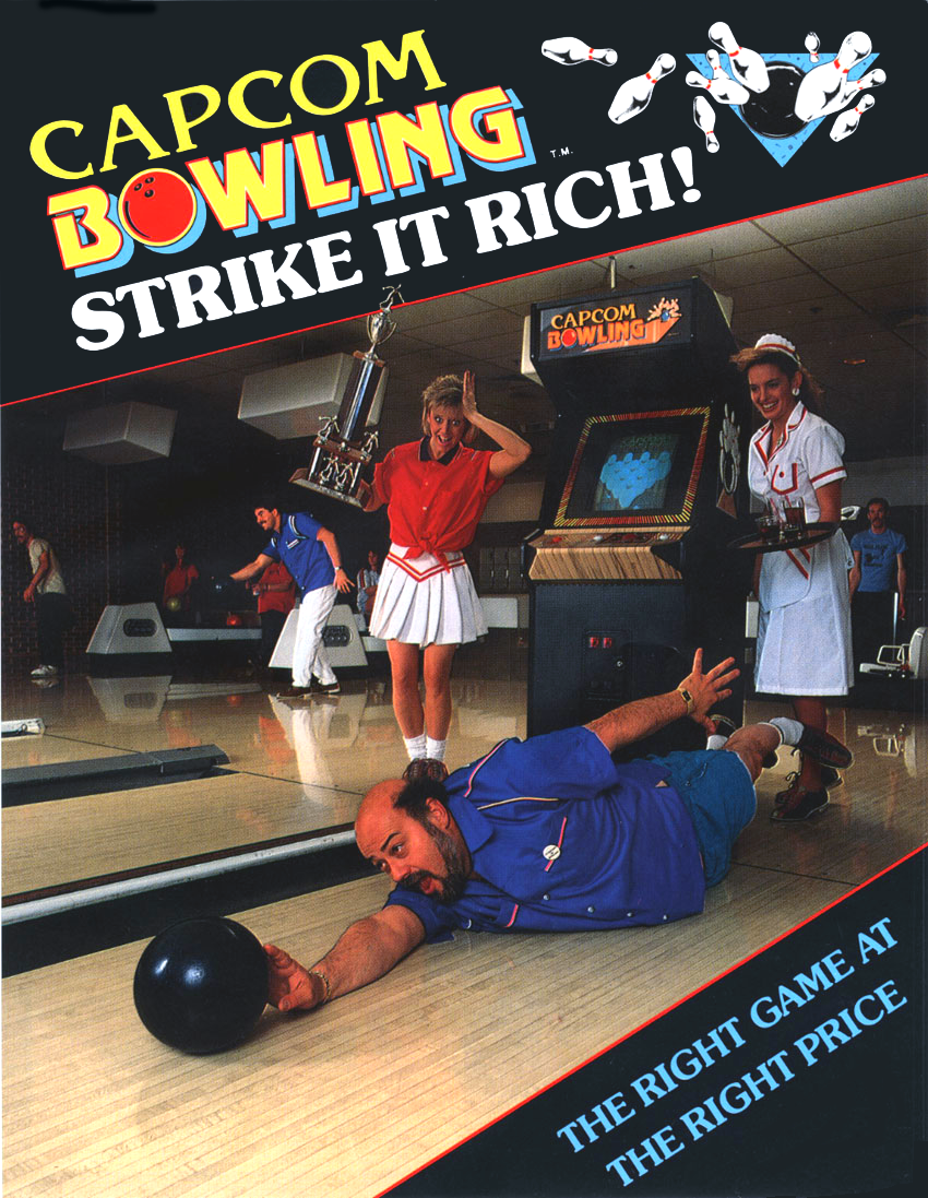 Capcom Bowling (set 1) flyer