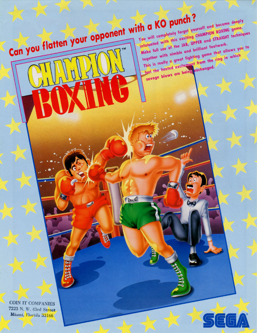 Champion Boxing flyer