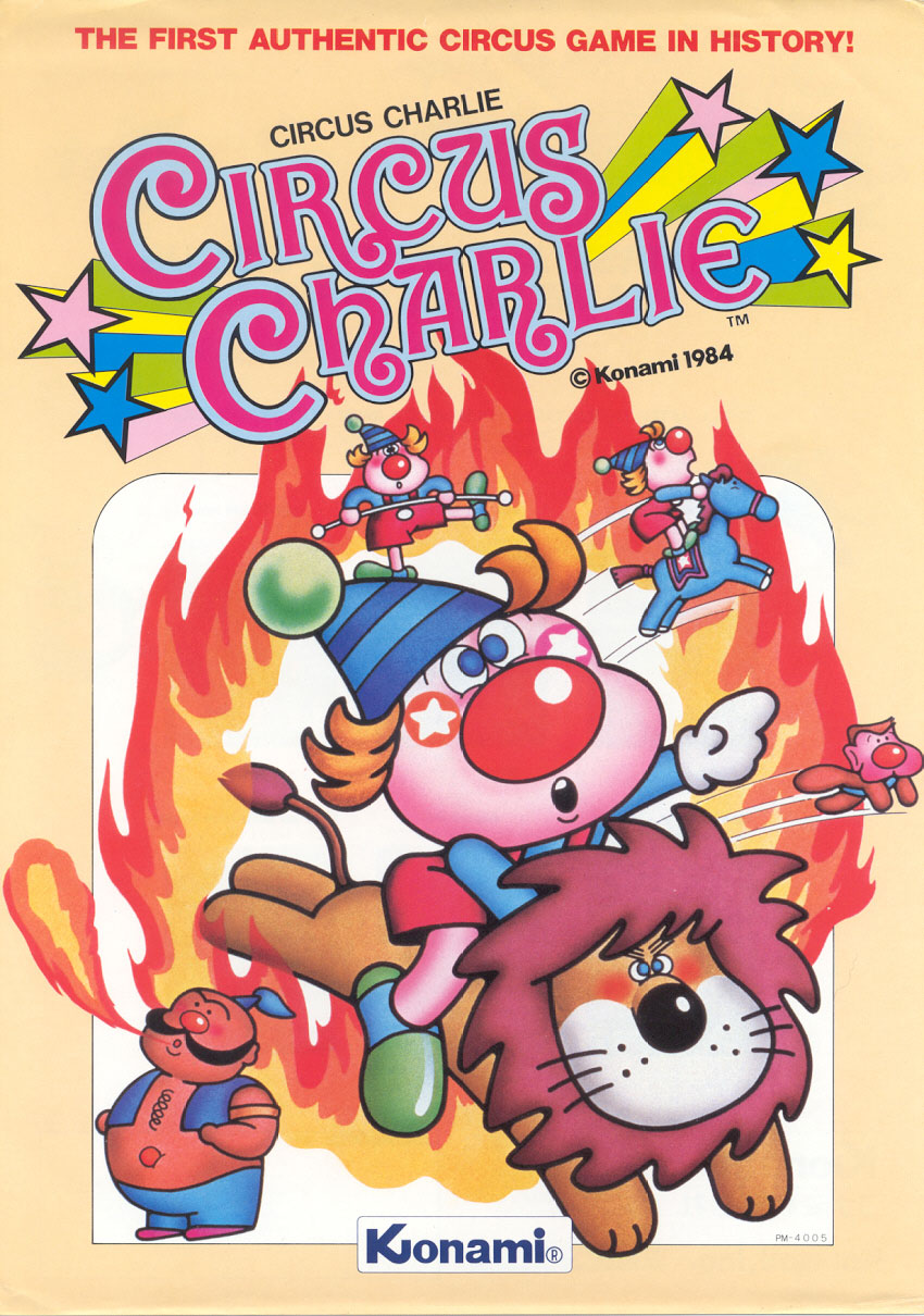 Circus Charlie (level select, set 1) flyer