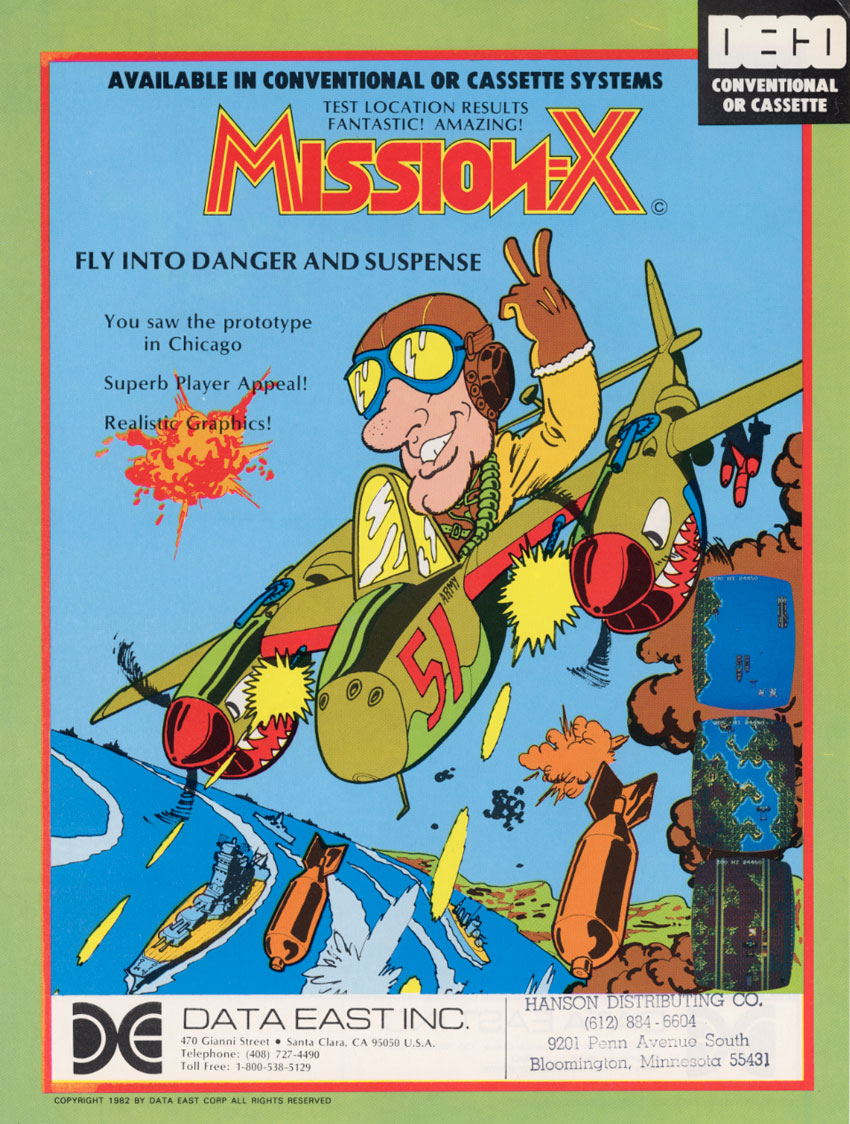 Mission-X (DECO Cassette) (US) flyer