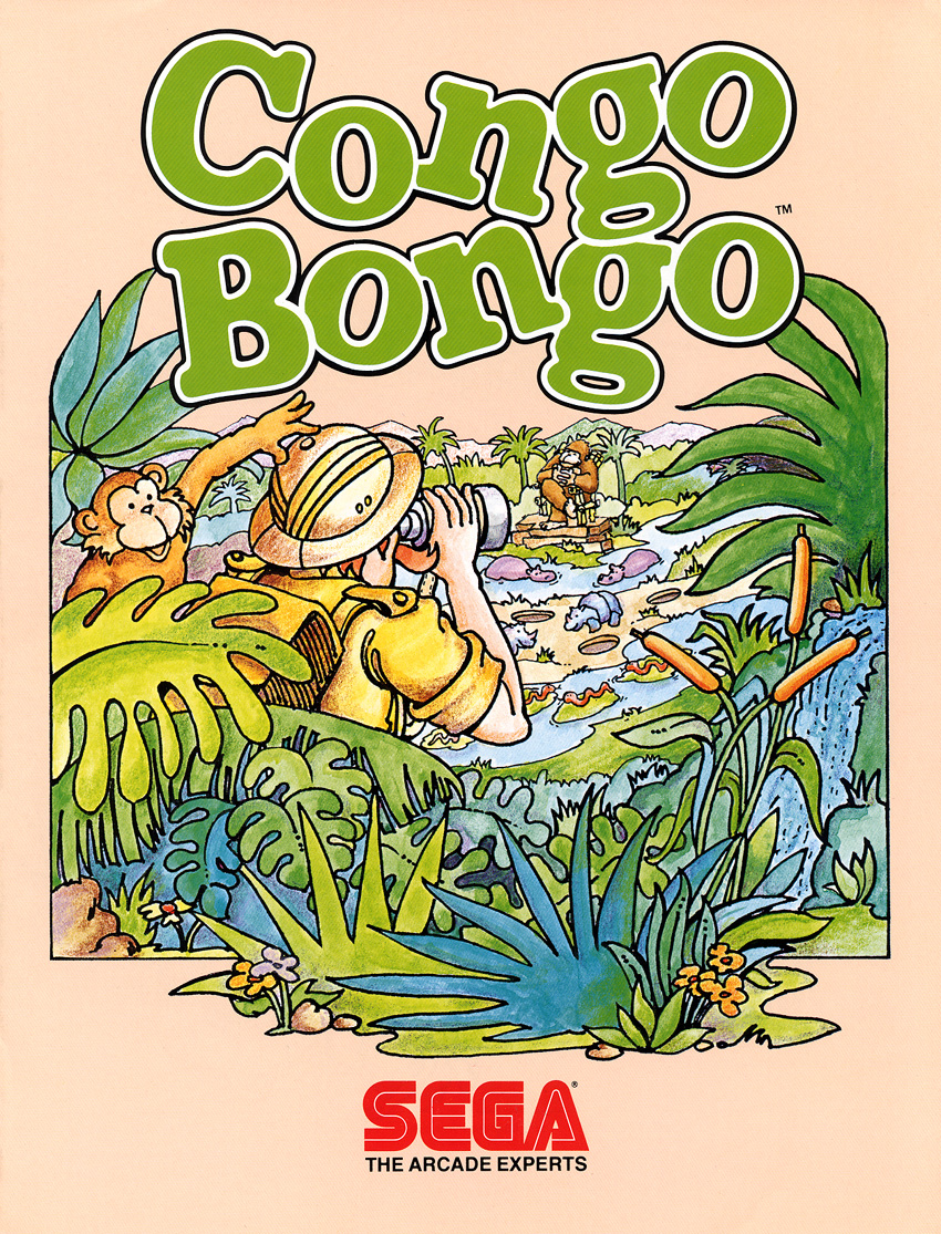 Congo Bongo (Rev C, 2 board stack) flyer