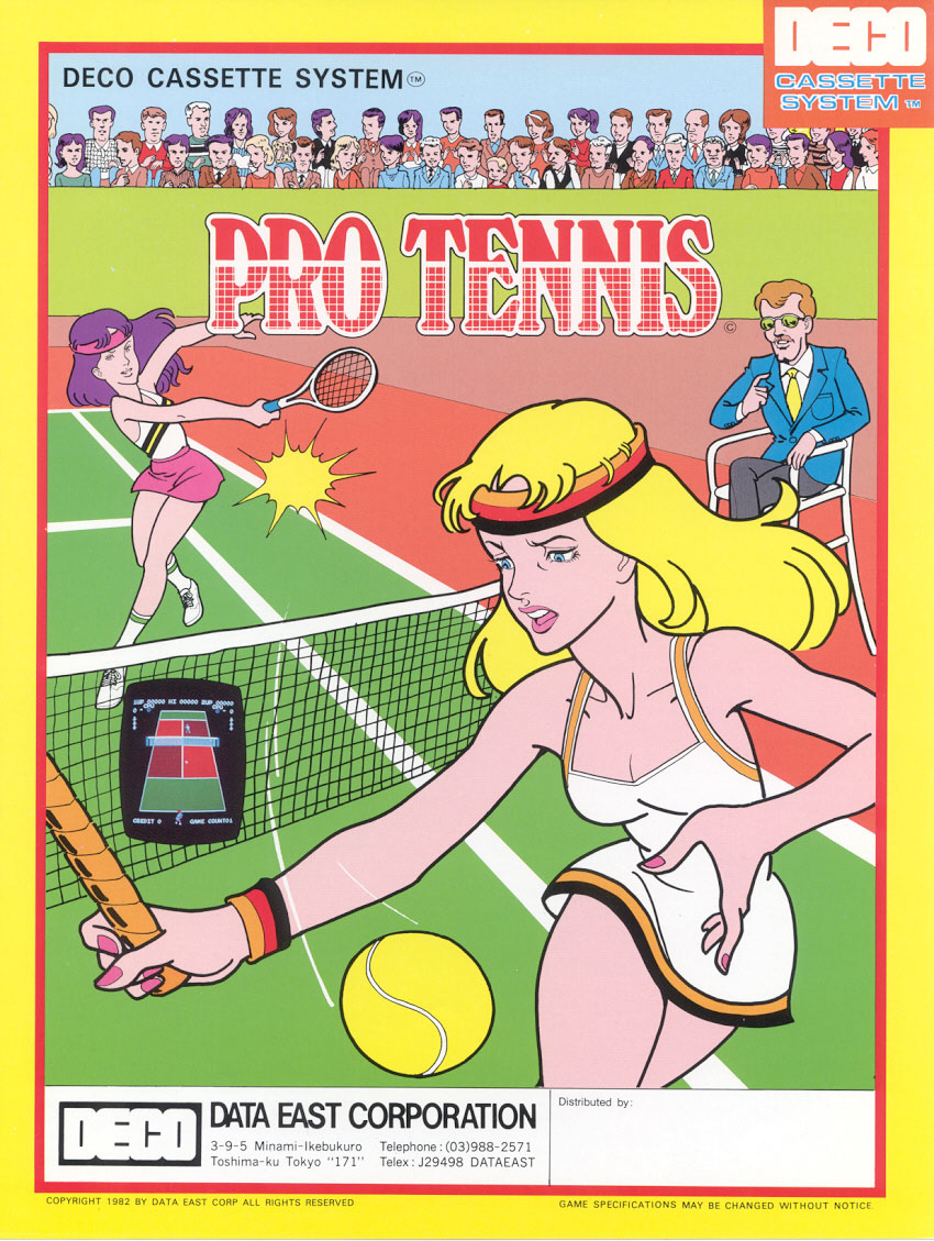 Pro Tennis (DECO Cassette) (US) flyer