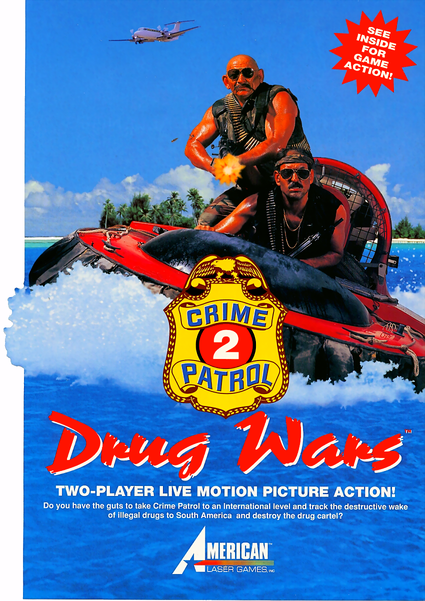Crime Patrol 2: Drug Wars v1.3 flyer