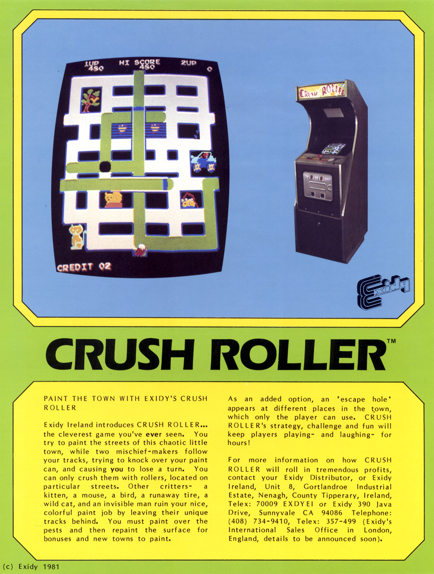 Crush Roller (set 1) flyer