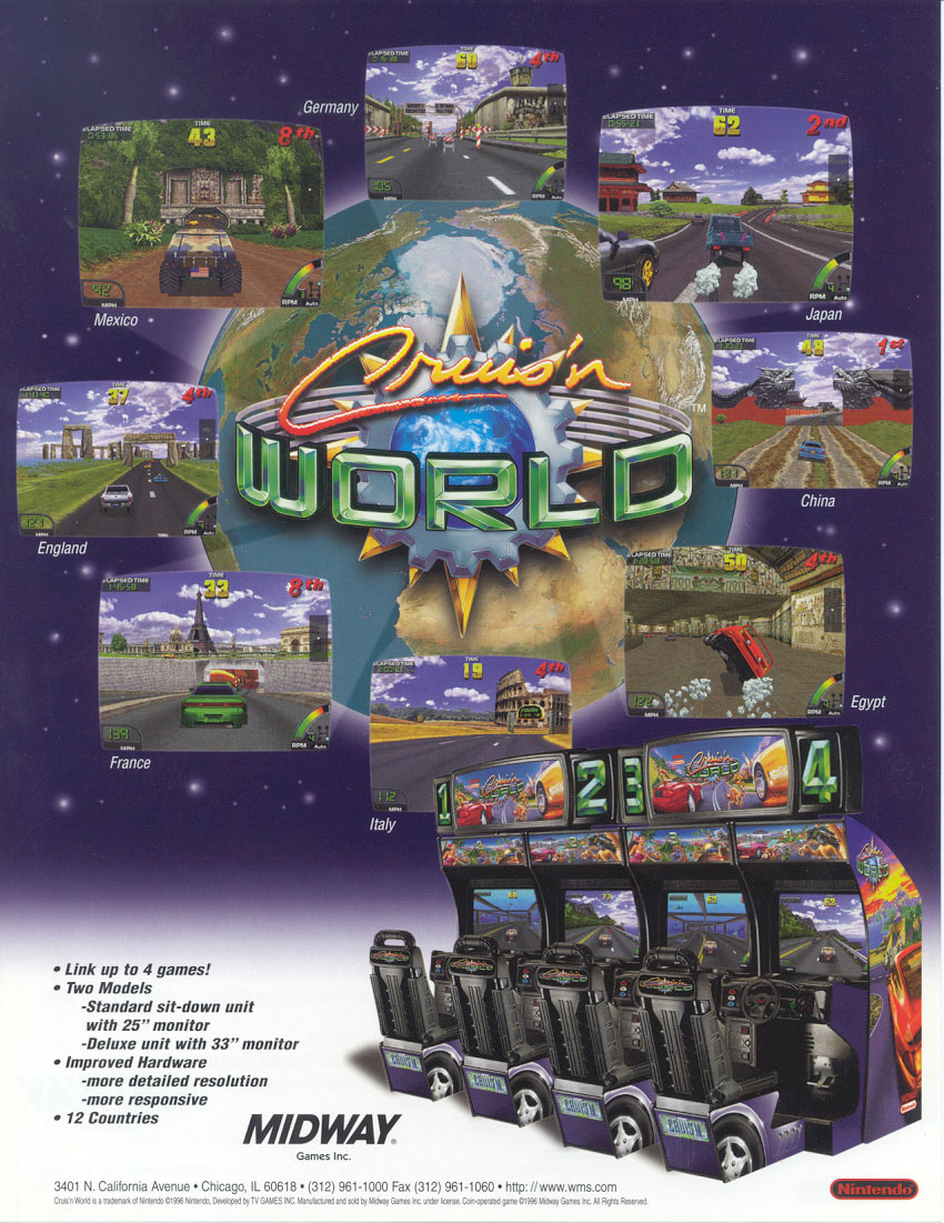 Cruis'n World (rev L2.5) flyer