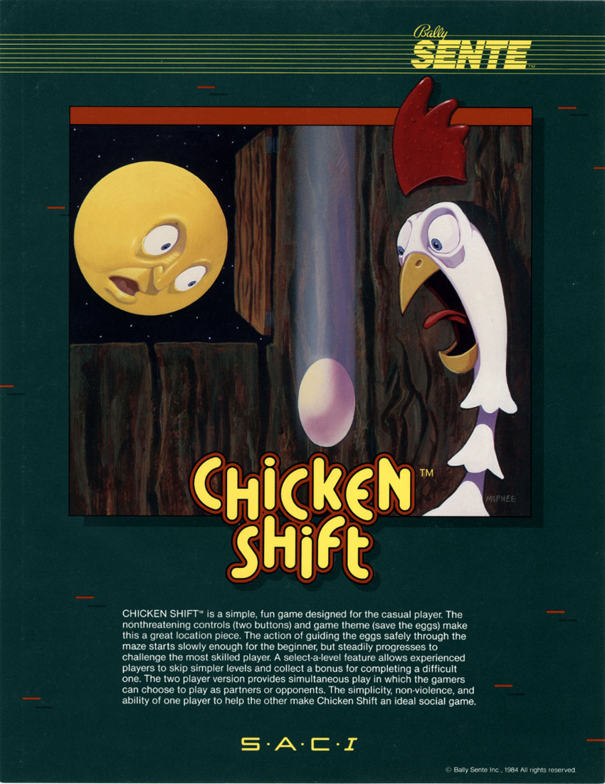 Chicken Shift flyer