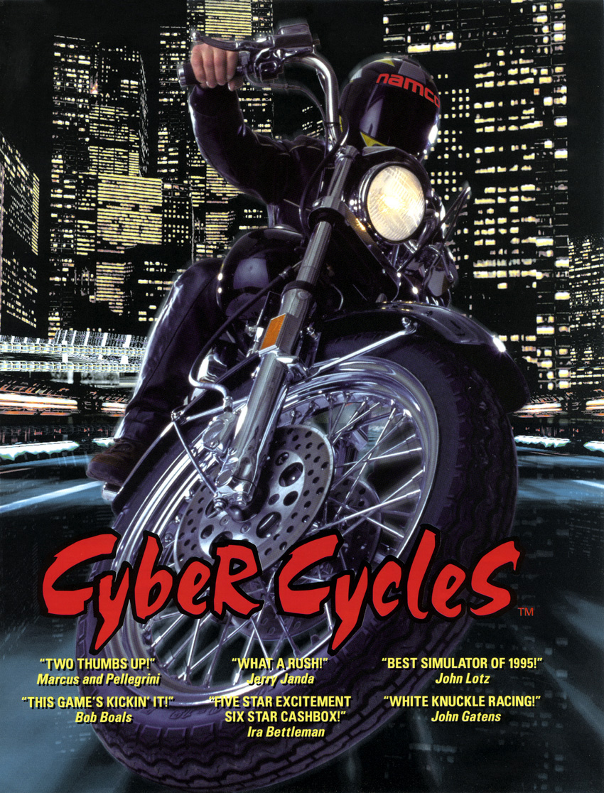 Cyber Cycles (Rev. CB2 Ver.C) flyer