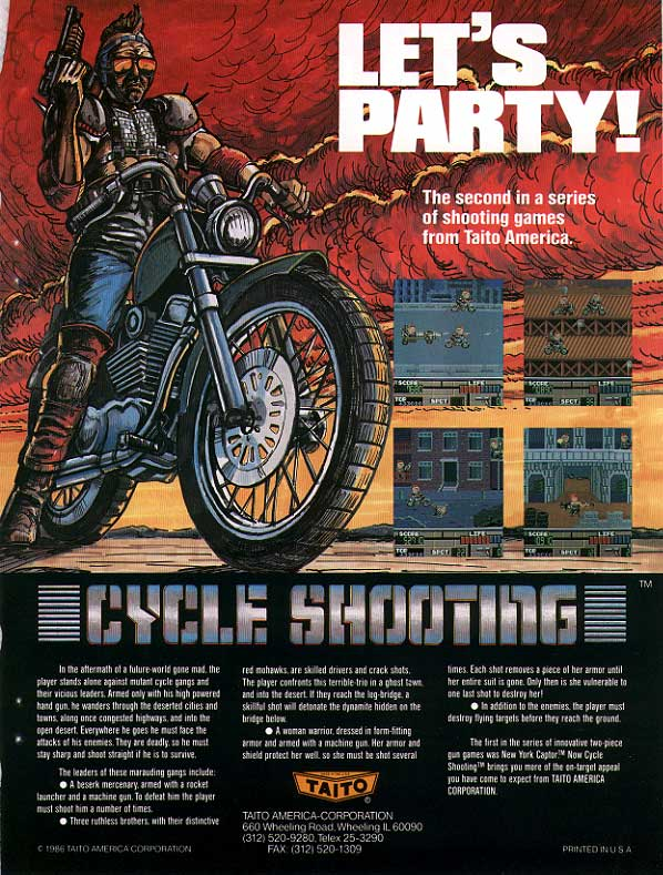 Cycle Shooting flyer