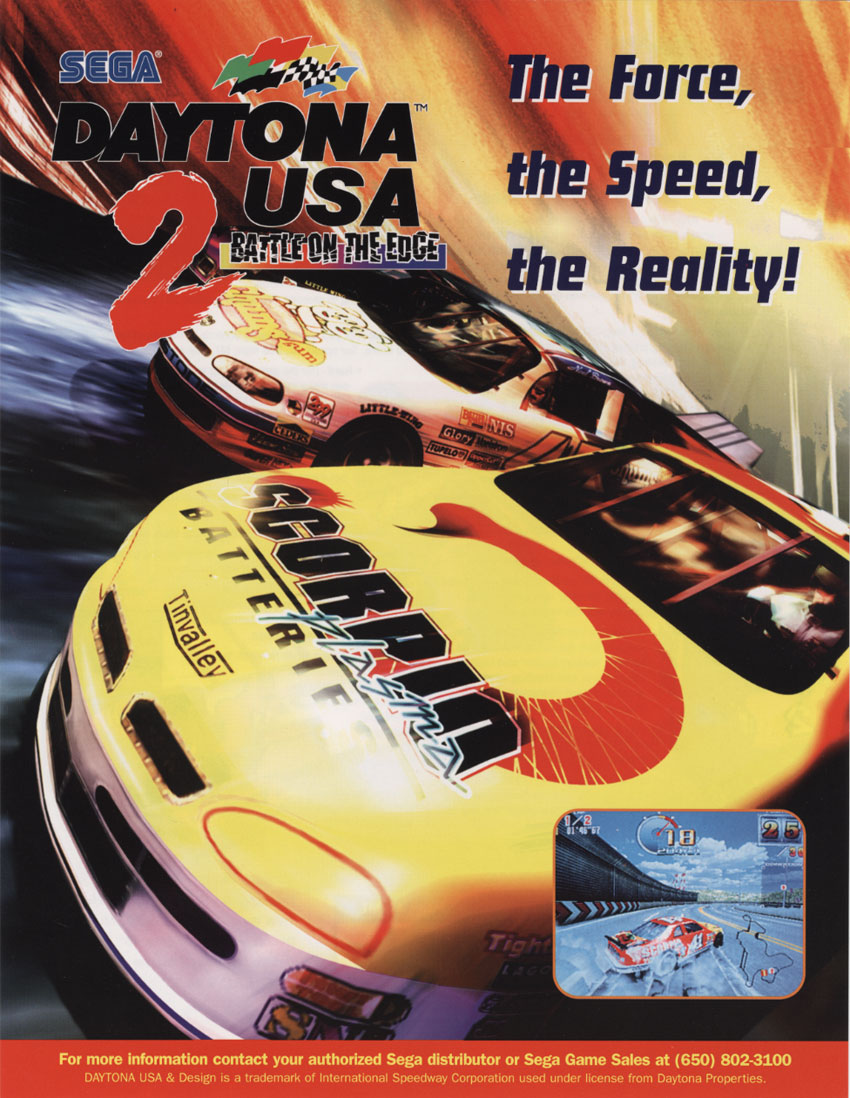 Daytona USA 2 (Revision A) flyer