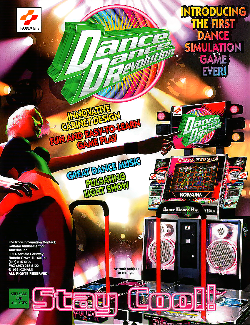 Dance Dance Revolution (GC845 VER. JAA) flyer
