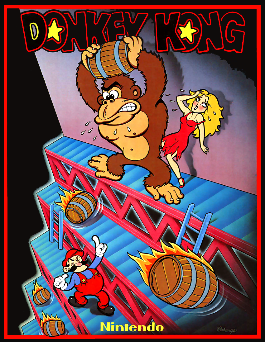 Donkey Kong (US set 1) flyer