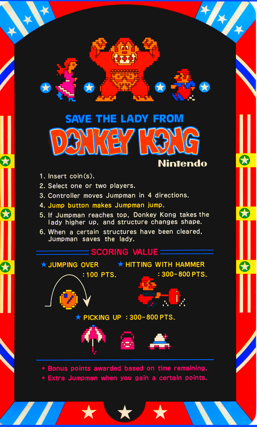 Donkey Kong (Japan set 2) flyer
