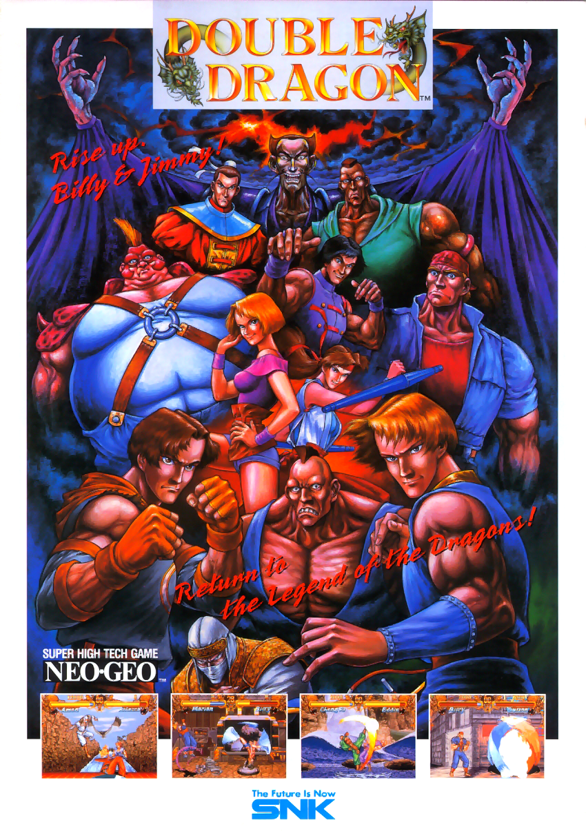 Double Dragon ROM - Neo-Geo Download - Emulator Games