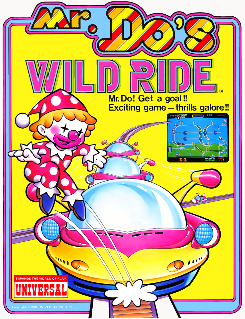 Mr. Do's Wild Ride flyer
