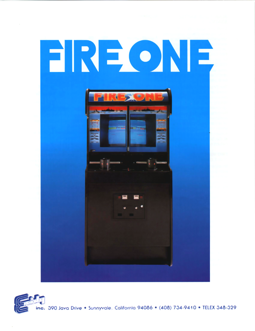 Fire One flyer