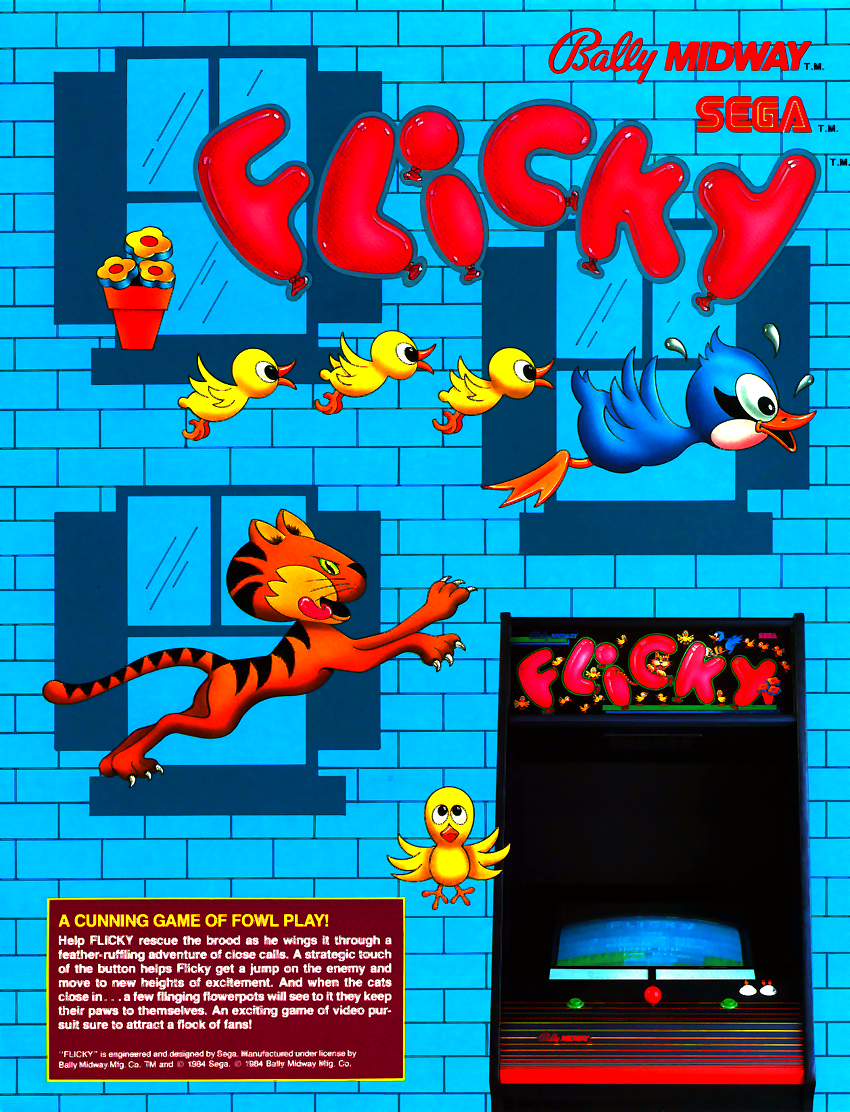 Flicky (128k Version, 315-5051) flyer