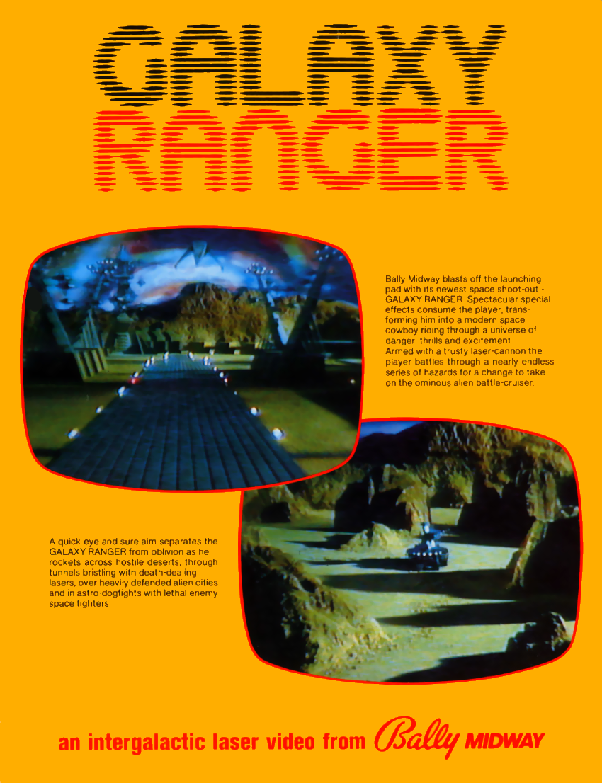Galaxy Ranger (Pioneer LDV1000) flyer