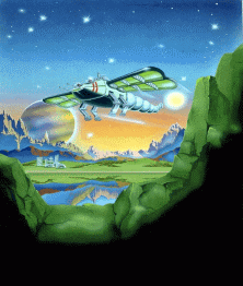 Galaxian Turbo (superg hack) flyer