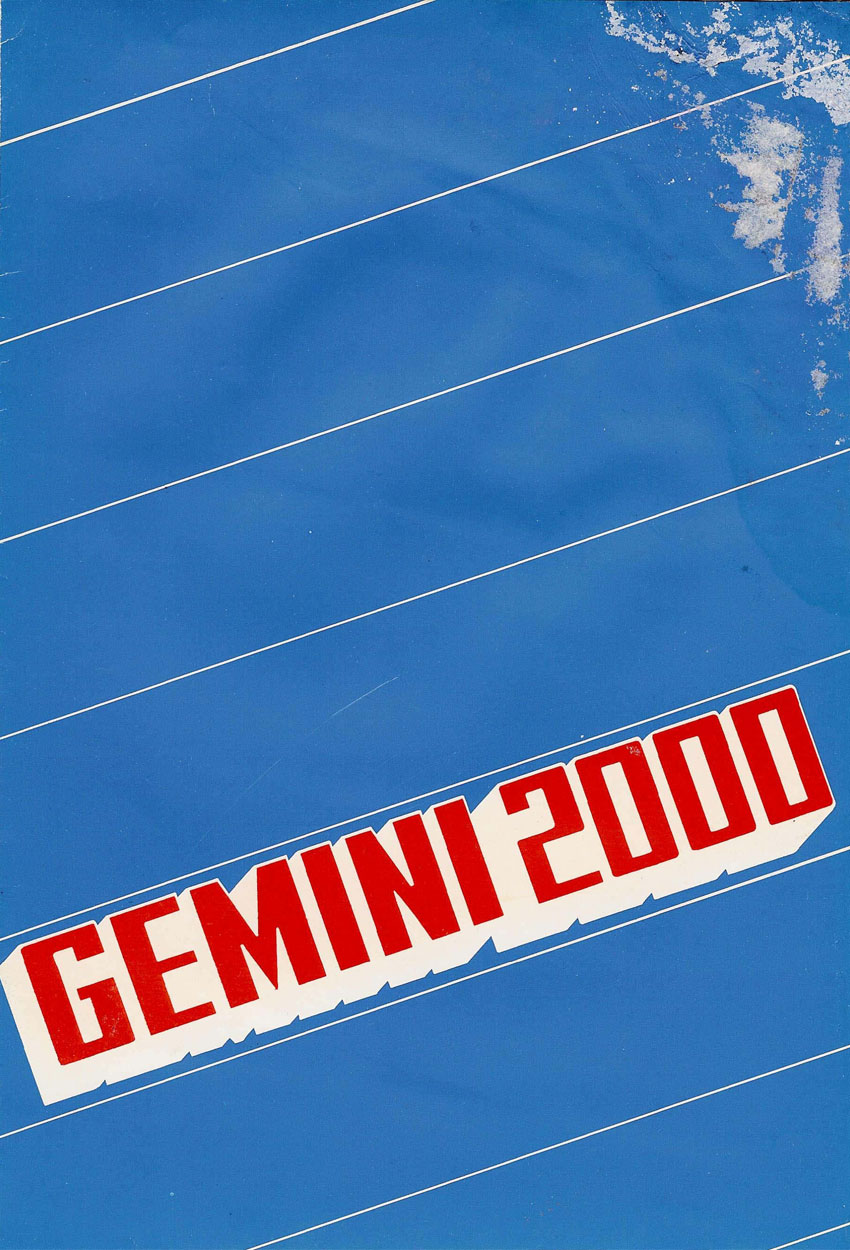 Gemini 2000 (set 1) flyer