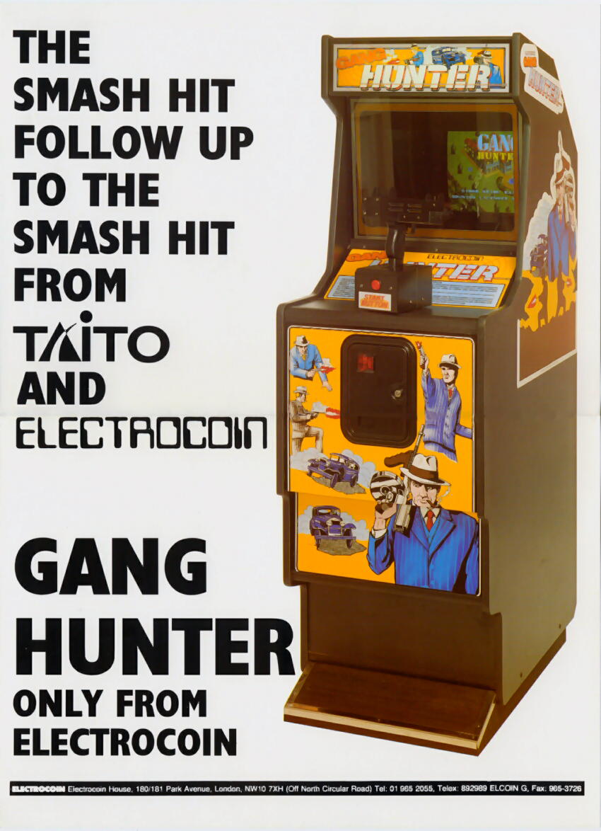 Gang Hunter / Dead Angle flyer