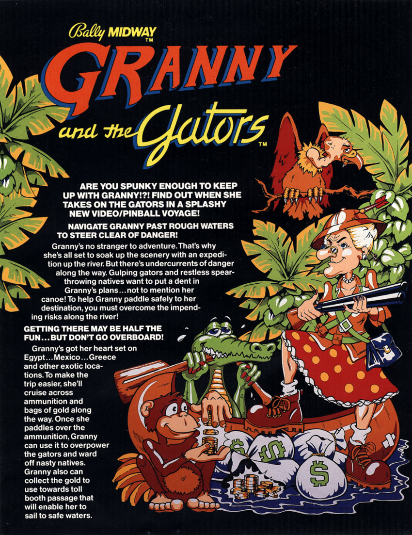 Granny and the Gators flyer