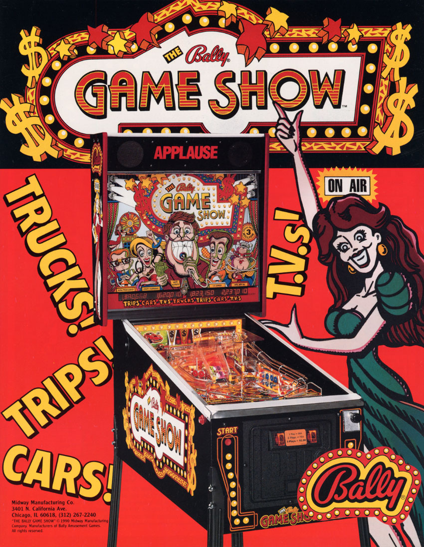 The Bally Game Show (L-4) flyer