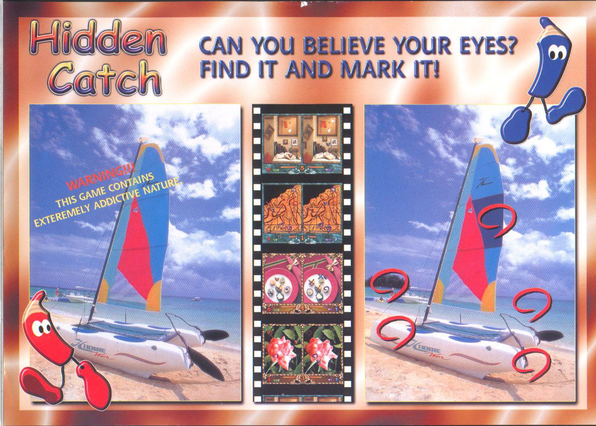 Hidden Catch (World) / Tul Lin Gu Lim Chat Ki '98 (Korea) (pcb ver 3.03) flyer