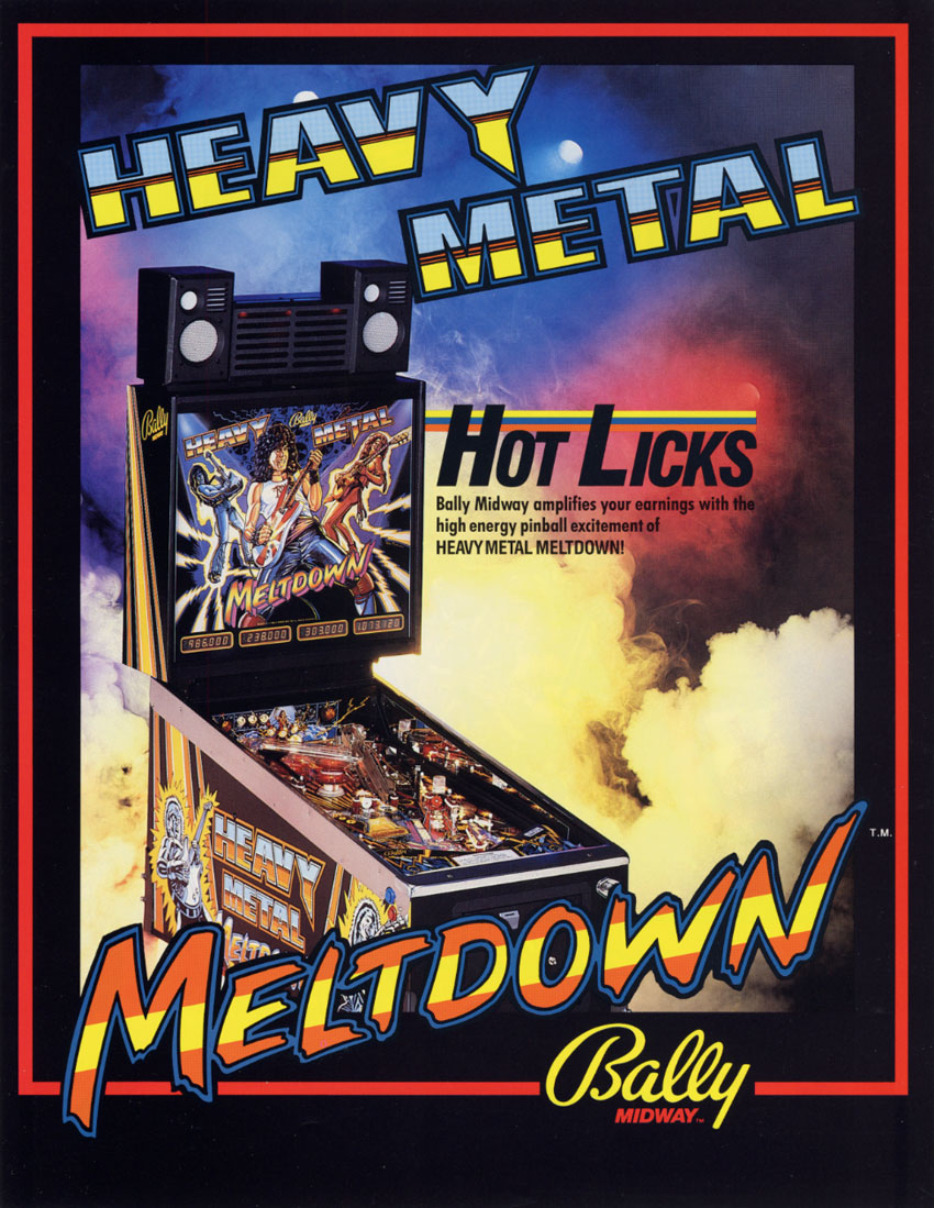 Heavy Metal Meltdown flyer
