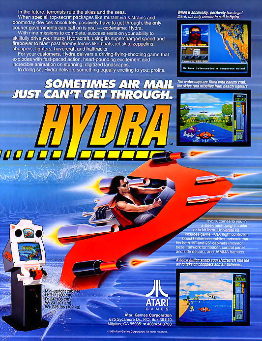 Hydra (prototype 5/14/90) flyer