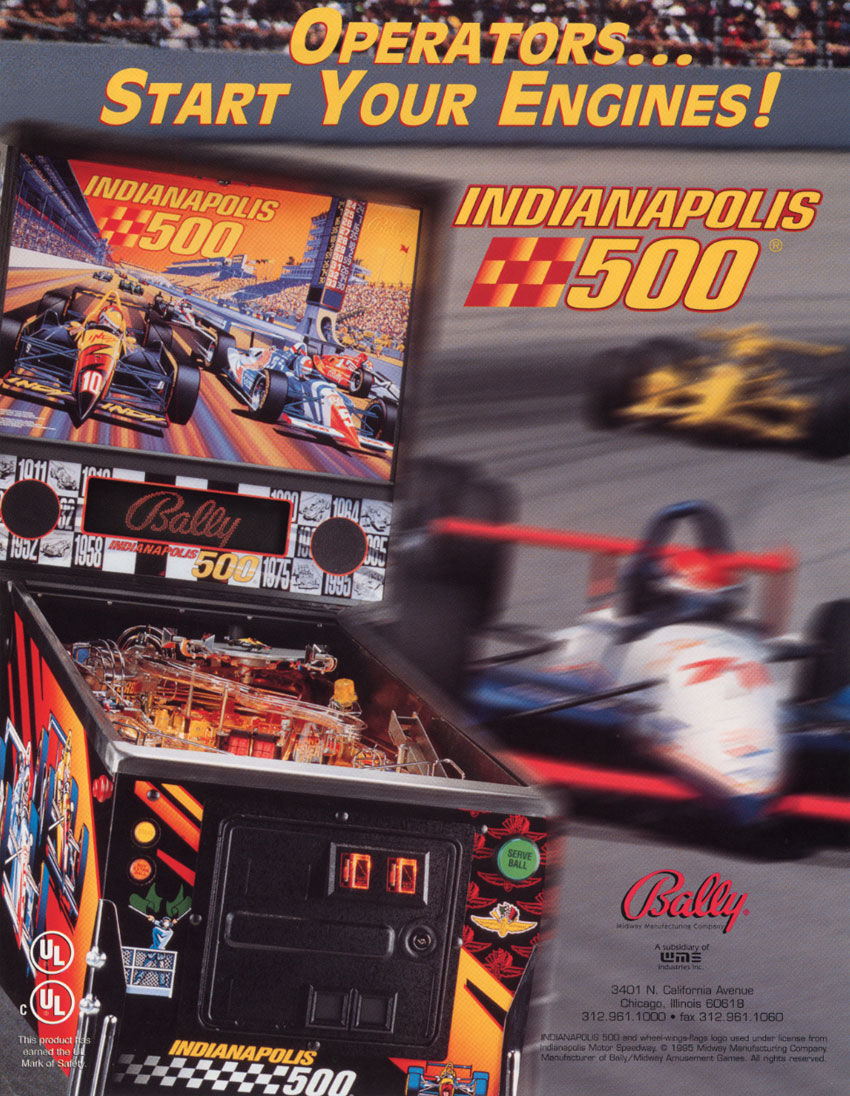 Indianapolis 500 (1.1R) flyer