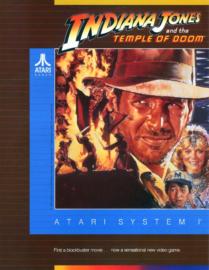 Indiana Jones and the Temple of Doom (set 1) flyer