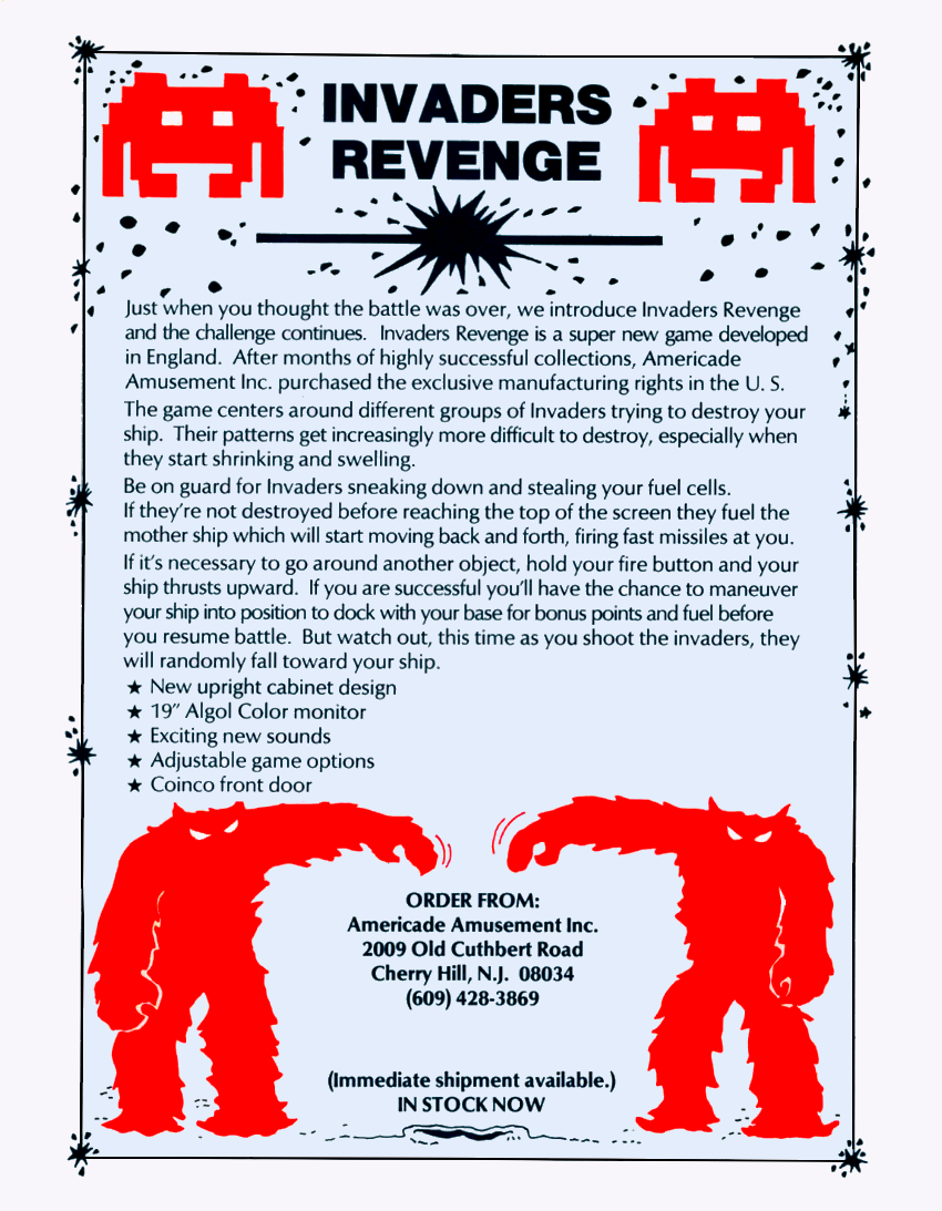 Invader's Revenge (set 1) flyer