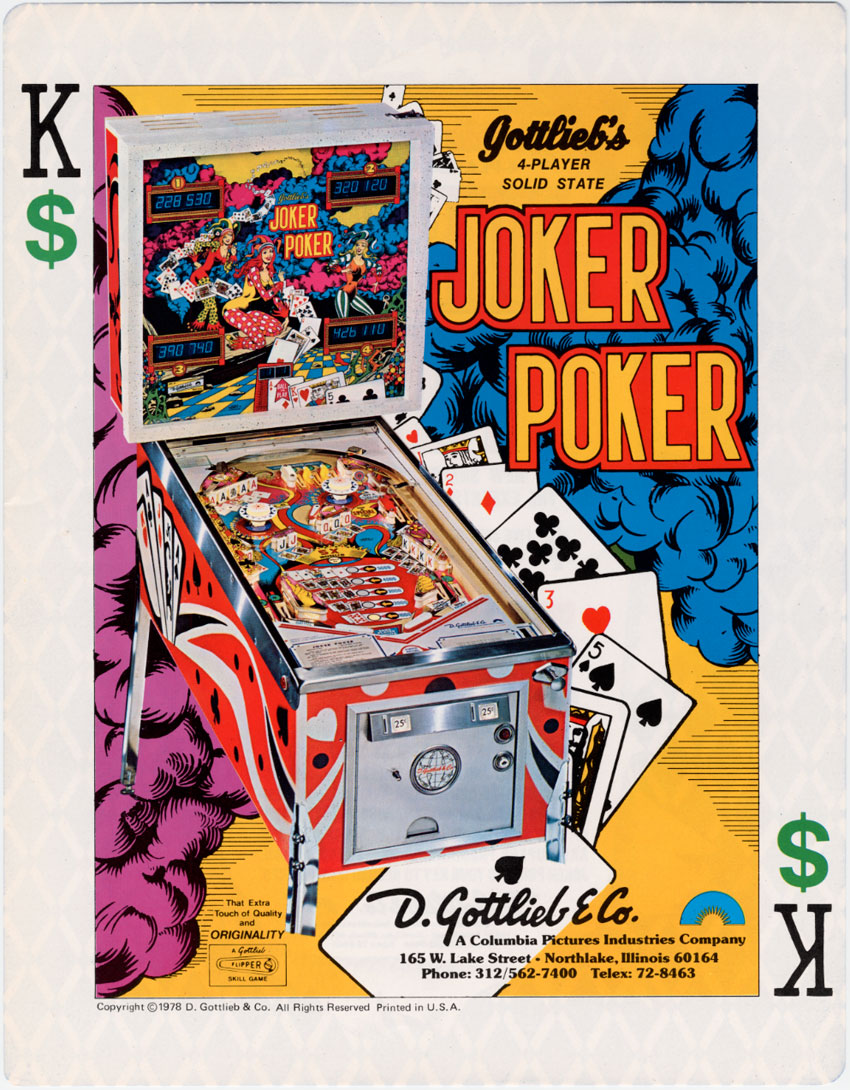 Joker Poker flyer