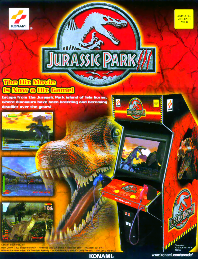 Jurassic Park 3 (ver EBC) flyer