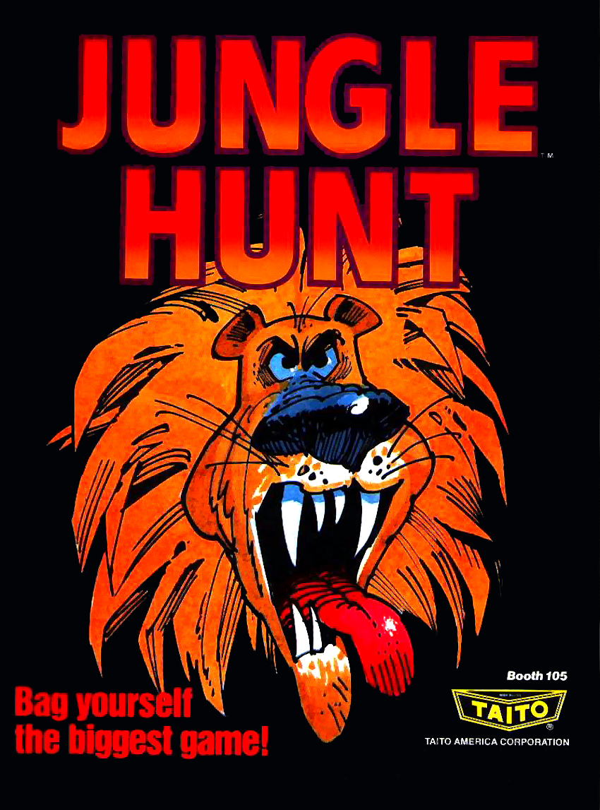 Jungle Hunt (Brazil) flyer