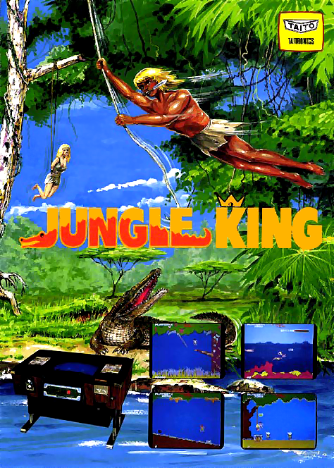 Jungle King (Japan) flyer