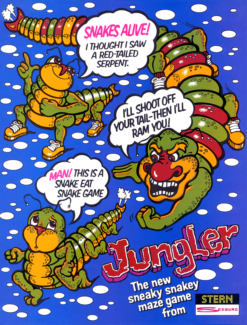 Jungler (Stern Electronics) flyer