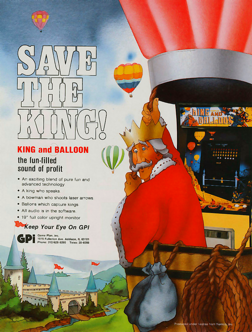King & Balloon (US) flyer
