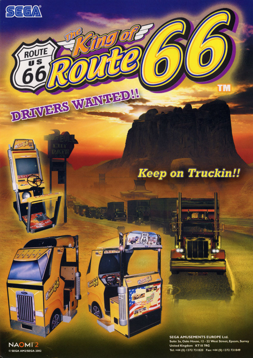 The King of Route 66 (Rev A) flyer