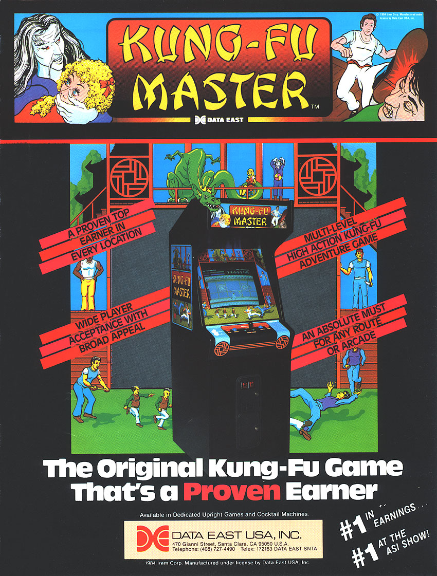 Kung-Fu Master (US) flyer