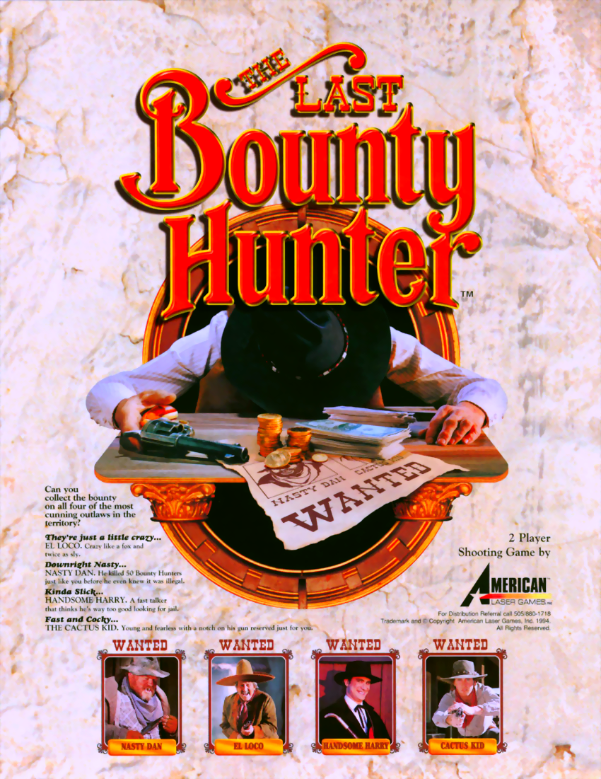 The Last Bounty Hunter v1.01 flyer