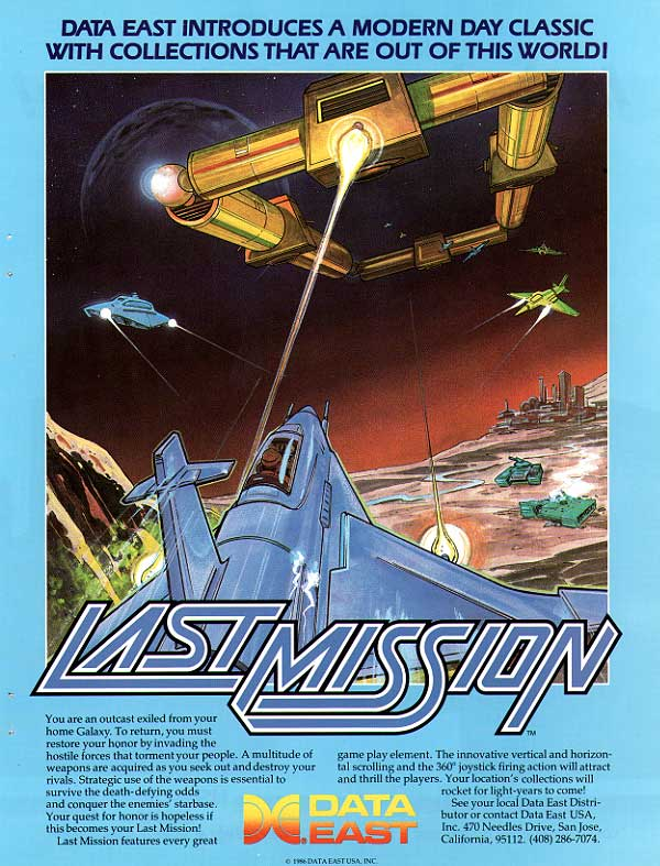 Last Mission (US revision 5) flyer