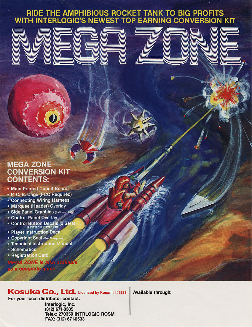 Mega Zone (Interlogic) flyer