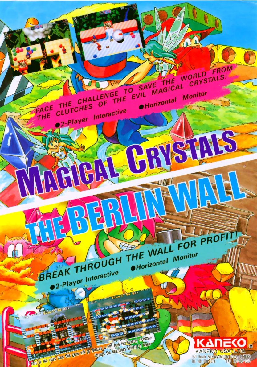 Magical Crystals (World, 92/01/10) flyer