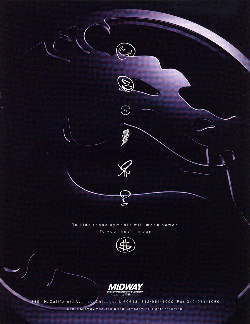 Mortal Kombat 3 (rev 2.1) flyer
