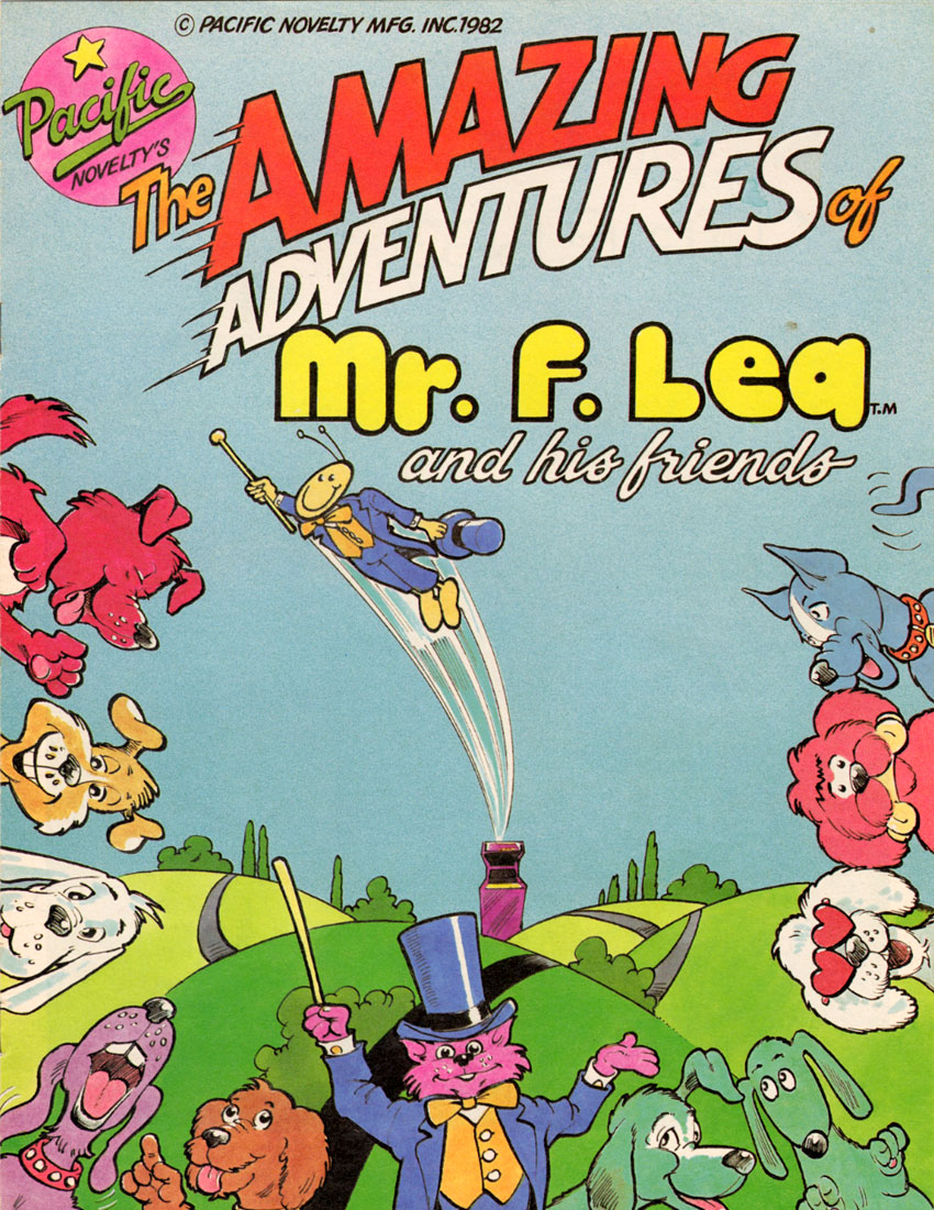 The Amazing Adventures of Mr. F. Lea flyer