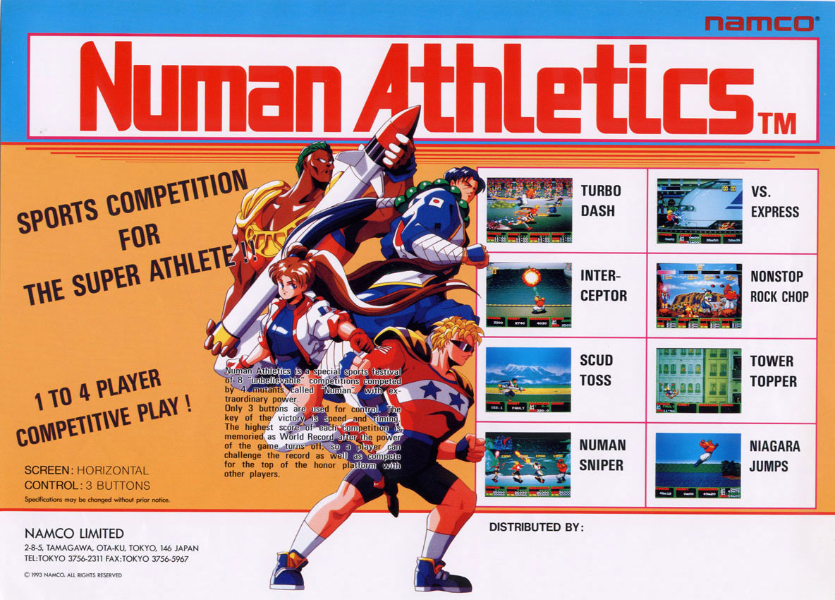 Numan Athletics (World) flyer