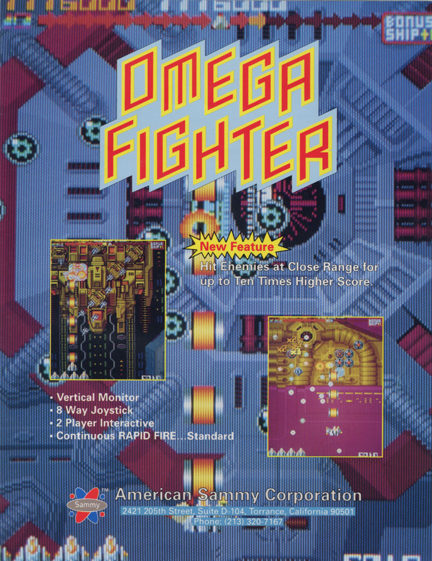 Omega Fighter flyer